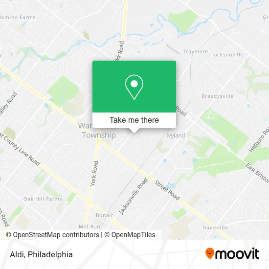 Aldi map
