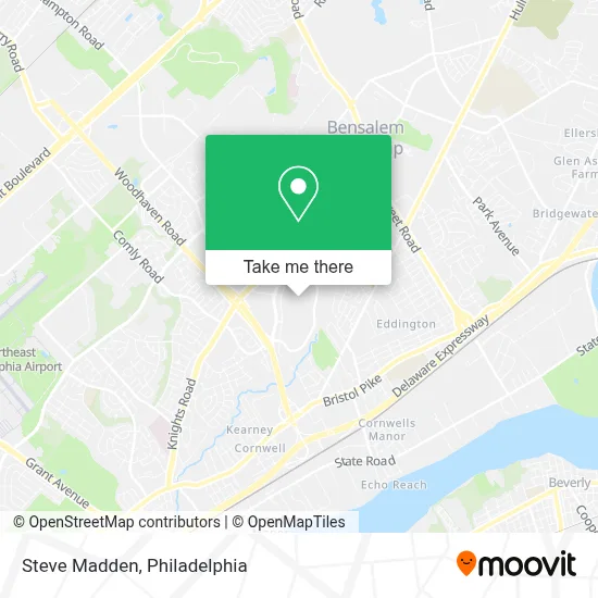 Steve Madden map