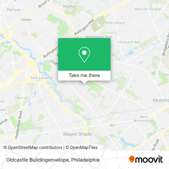 Oldcastle Buildingenvelope map