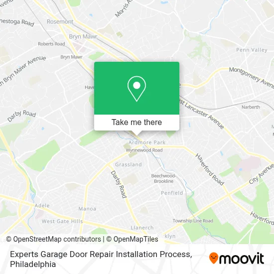 Experts Garage Door Repair Installation Process map