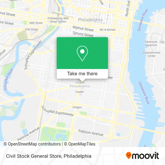 Civil Stock General Store map