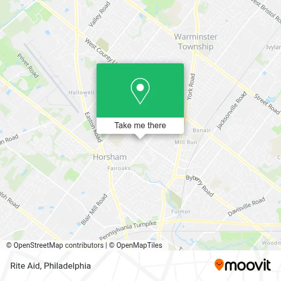 Rite Aid map