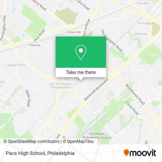 Pacs High School map
