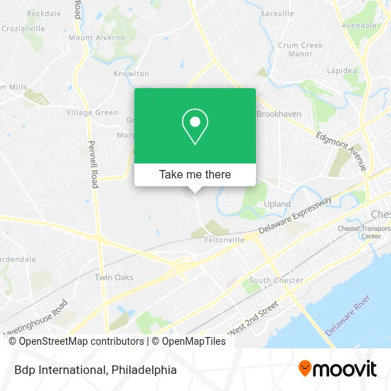 Bdp International map