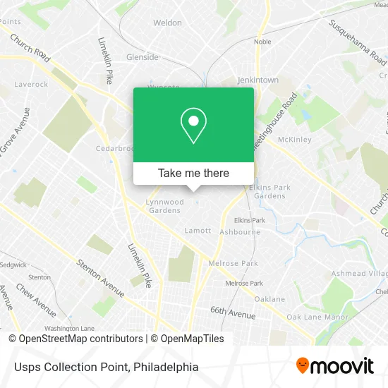 Usps Collection Point map