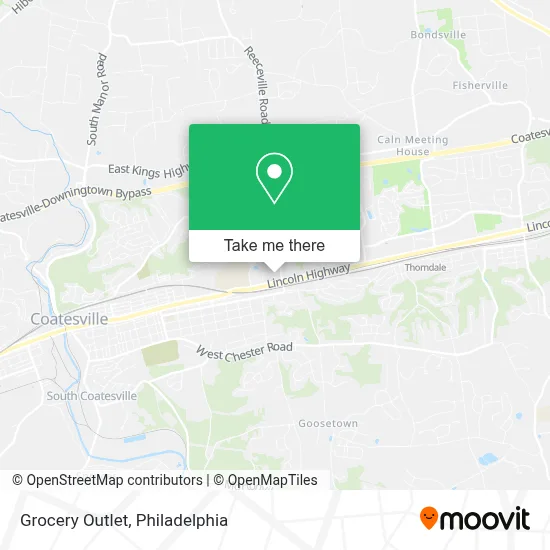 Grocery Outlet map