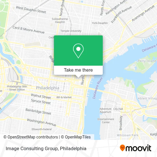 Image  Consulting Group map