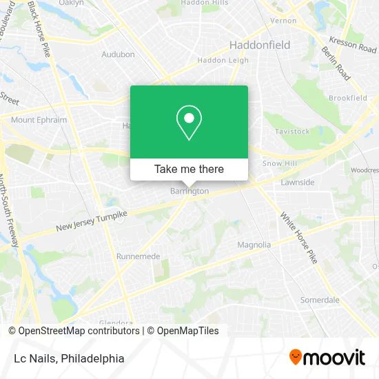 Lc Nails map