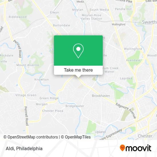 Aldi map
