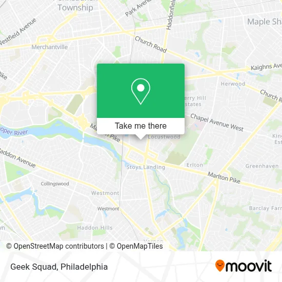 Geek Squad map