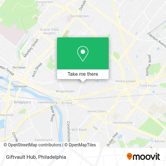 Giftvault Hub map