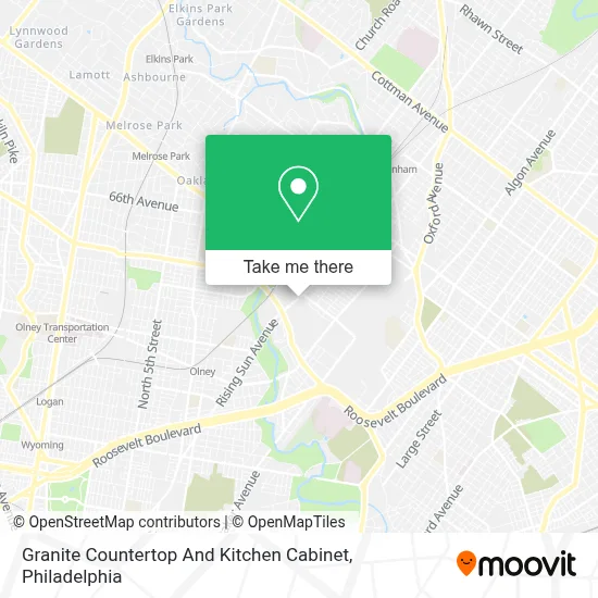 Granite Countertop And Kitchen Cabinet map