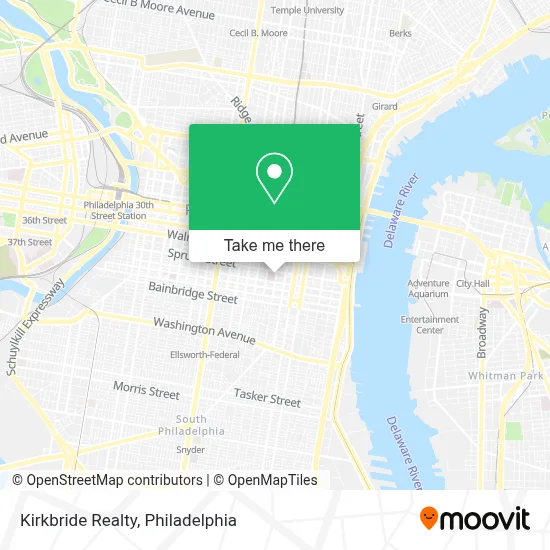 Kirkbride Realty map