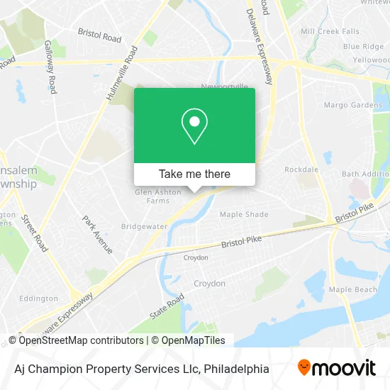 Aj Champion Property Services Llc map