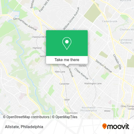Allstate map