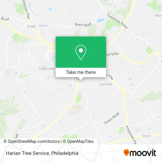 Harlan Tree Service map