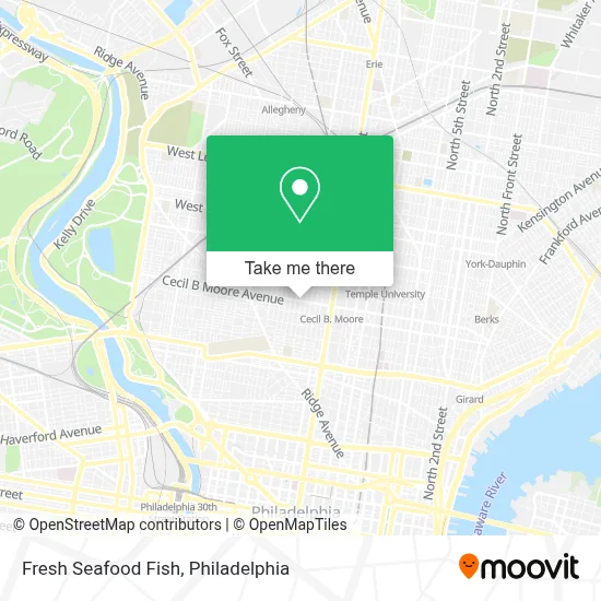 Fresh Seafood Fish map