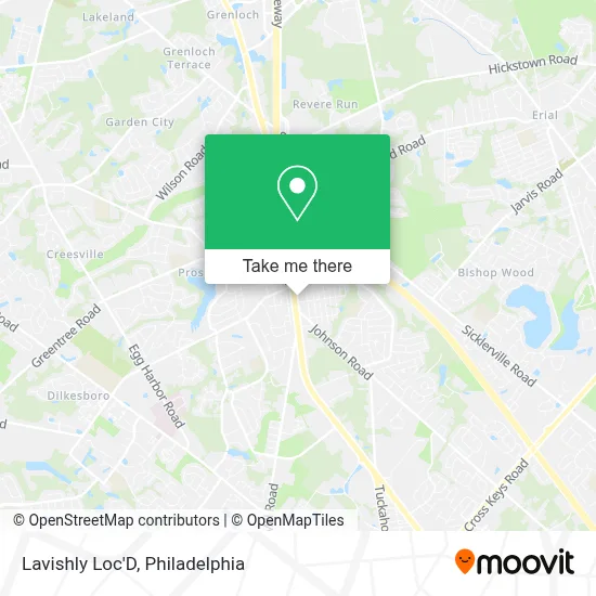 Lavishly Loc'D map