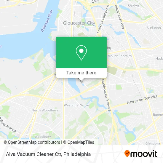 Alva Vacuum Cleaner Ctr map