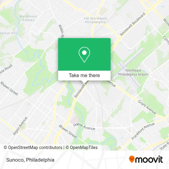 Sunoco map