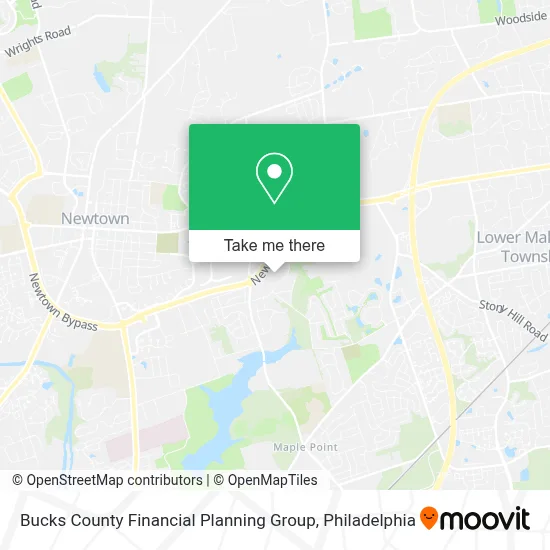 Bucks County Financial Planning Group map