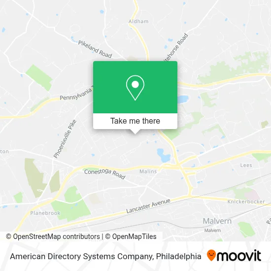 American Directory Systems Company map