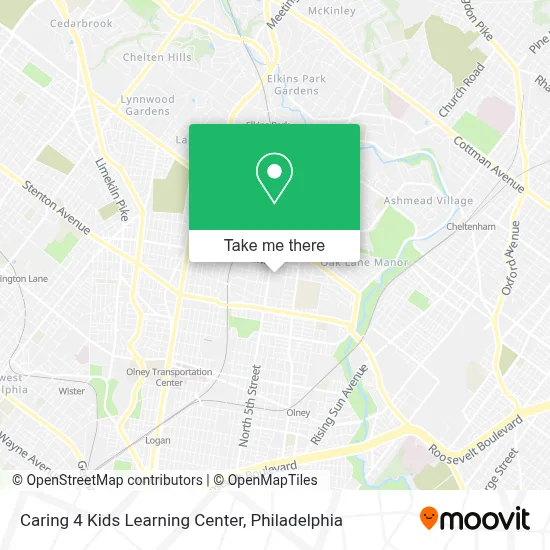 Caring 4 Kids Learning Center map