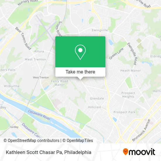 Kathleen Scott Chasar Pa map