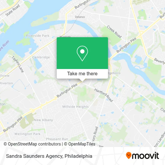 Sandra Saunders Agency map