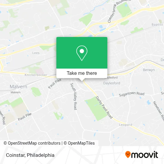 Coinstar map