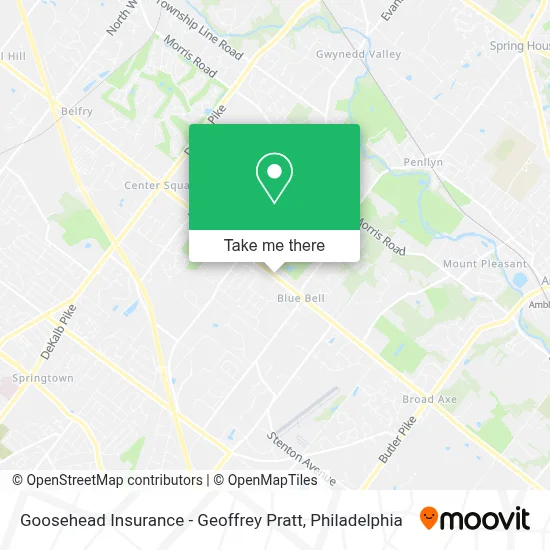 Goosehead Insurance - Geoffrey Pratt map