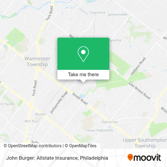 John Burger: Allstate Insurance map