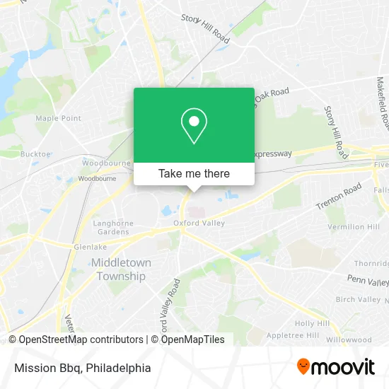 Mission Bbq map