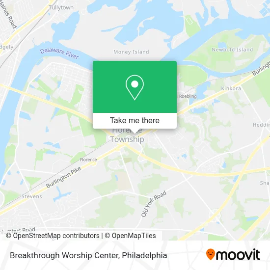 Breakthrough Worship Center map