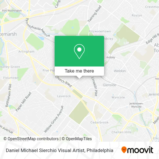 Daniel Michael Sierchio Visual Artist map