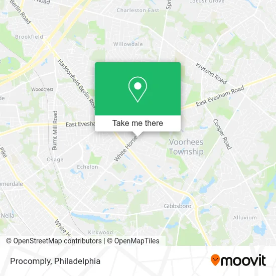 Procomply map