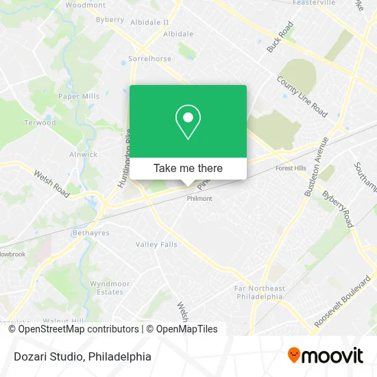 Dozari Studio map