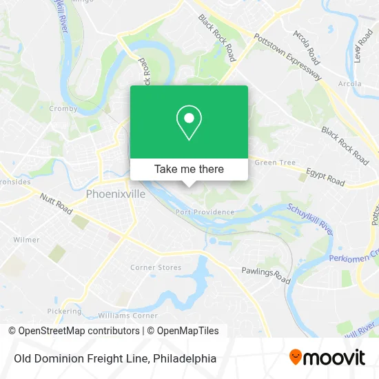Old Dominion Freight Line map