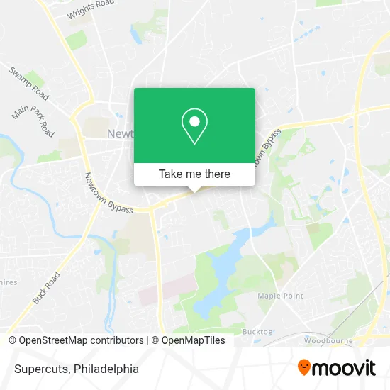 Supercuts map