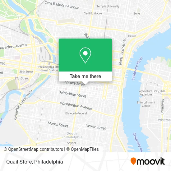 Quail Store map