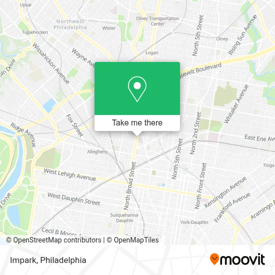 Impark map