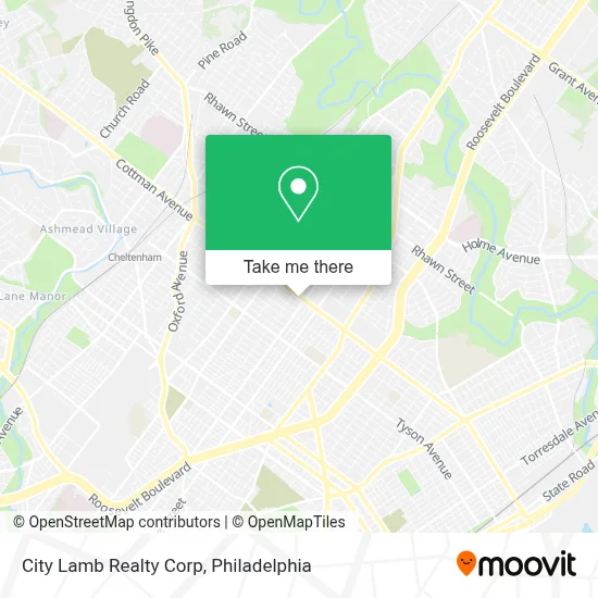 City Lamb Realty Corp map