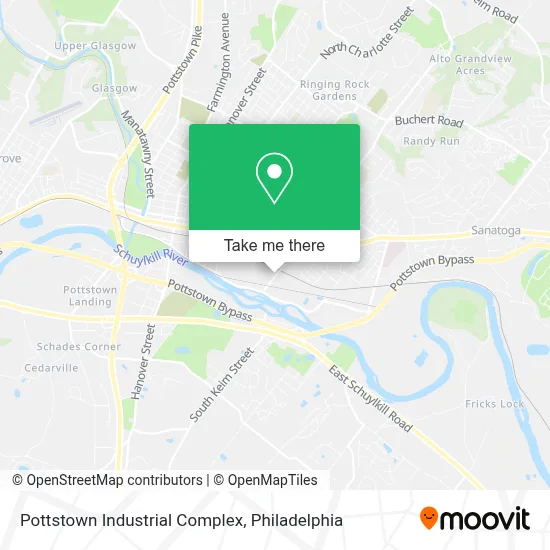 Pottstown Industrial Complex map