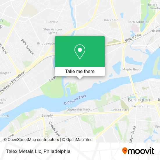 Telex Metals Llc map