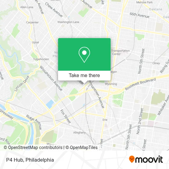 P4 Hub map