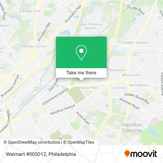 Walmart #005012 map
