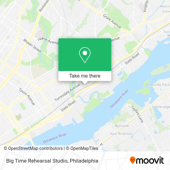 Big Time Rehearsal Studio map