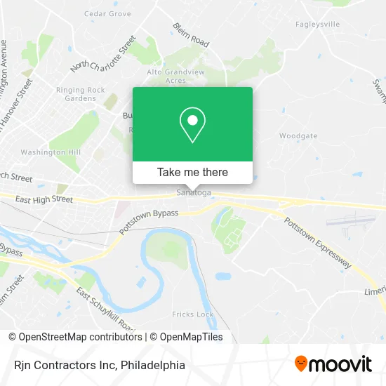 Rjn Contractors Inc map
