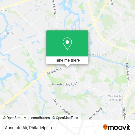 Absolute Air map