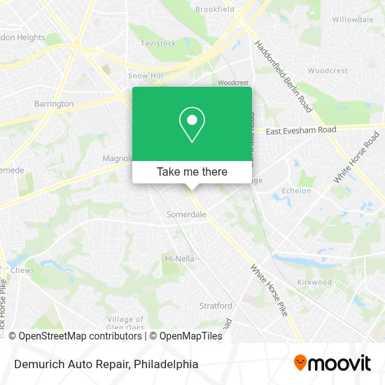 Demurich Auto Repair map
